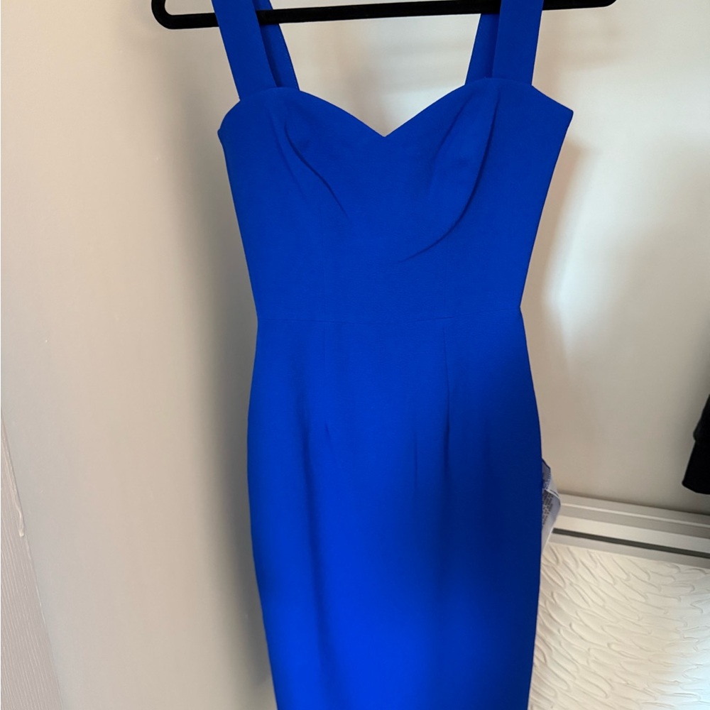 Dress the Population Blue Cocktail Dress